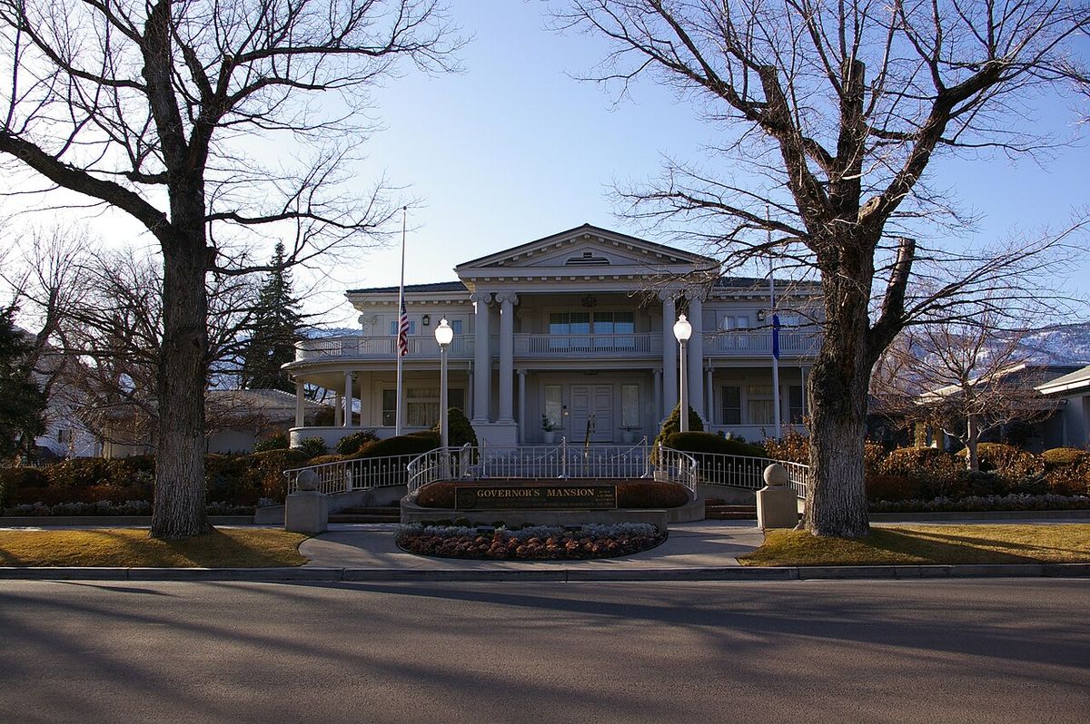 Nevada Governor's Mansion — the ghost of Governor Sparks in Carson City