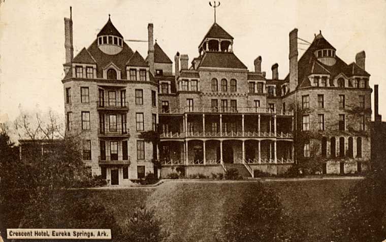 Crescent Hotel — 'the most haunted hotel in America,' Eureka Springs, Arkansas